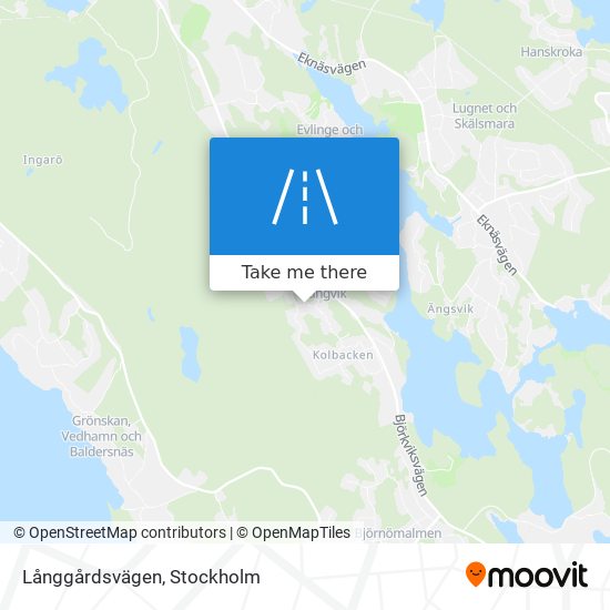 Långgårdsvägen map