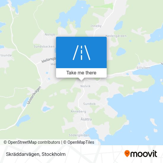 Skräddarvägen map