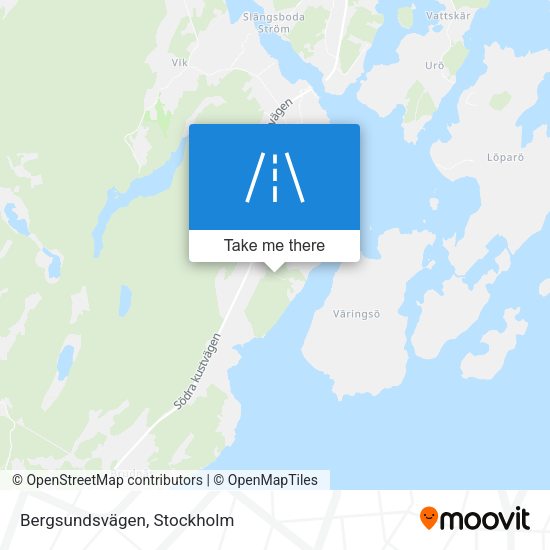 Bergsundsvägen map