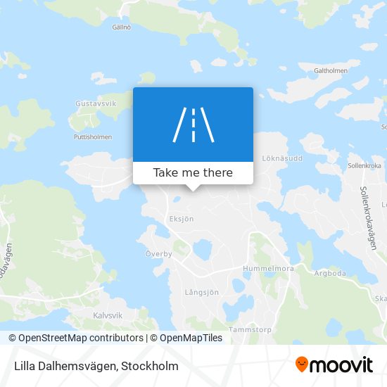 Lilla Dalhemsvägen map