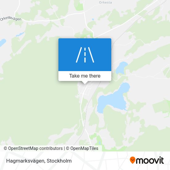Hagmarksvägen map