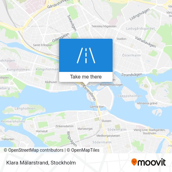 Klara Mälarstrand map