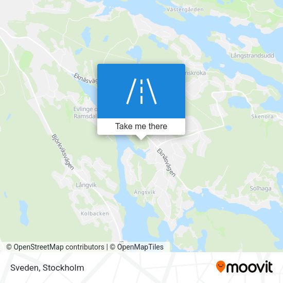 Sveden map