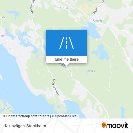 Kullavägen map