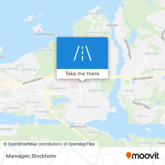 Manvägen map