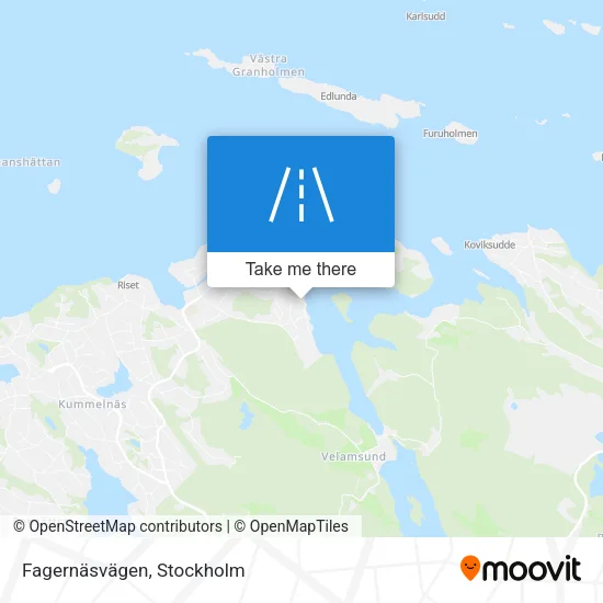 Fagernäsvägen map