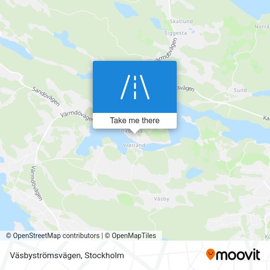 Väsbyströmsvägen map