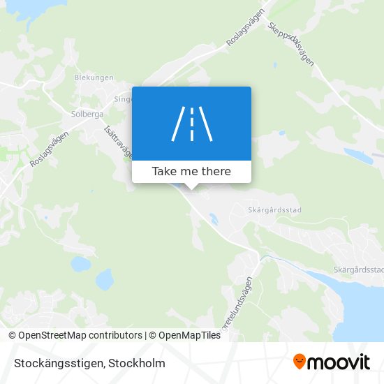 Stockängsstigen map