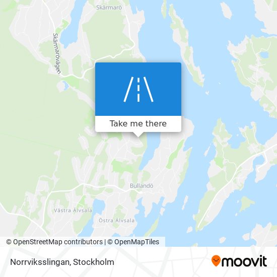 Norrviksslingan map