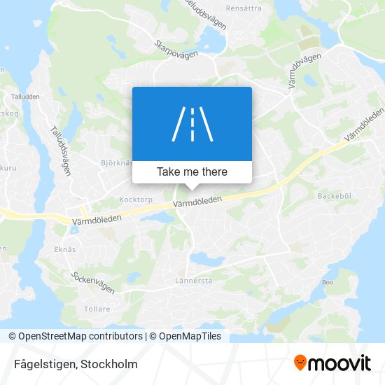 Fågelstigen map