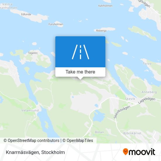 Knarrnäsvägen map