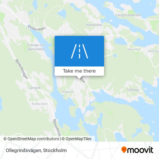 Ollegrindsvägen map