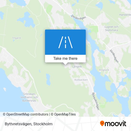 Byttvretsvägen map