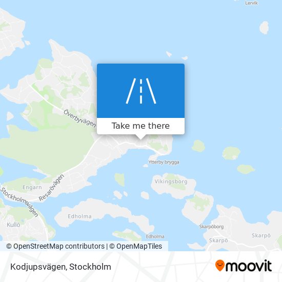 Kodjupsvägen map