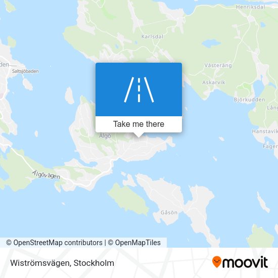 Wiströmsvägen map