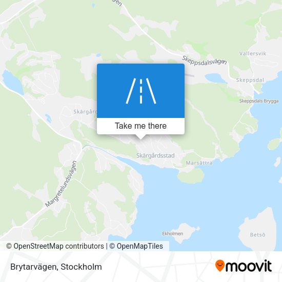 Brytarvägen map