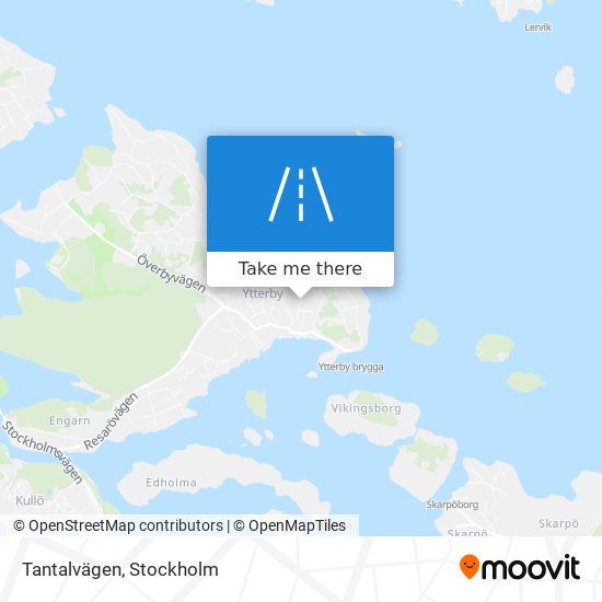 Tantalvägen map