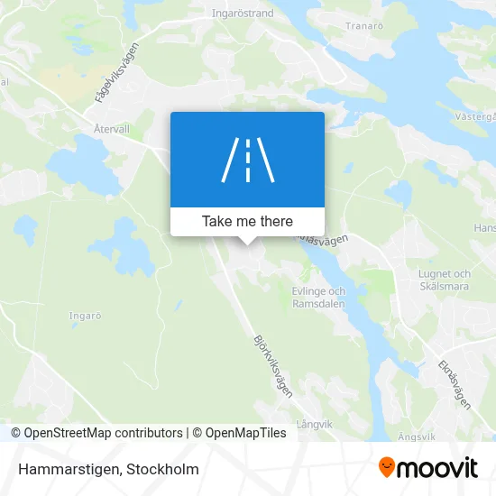 Hammarstigen map