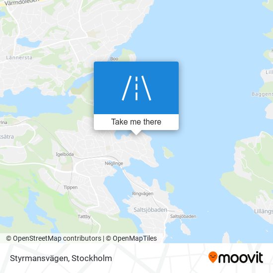 Styrmansvägen map