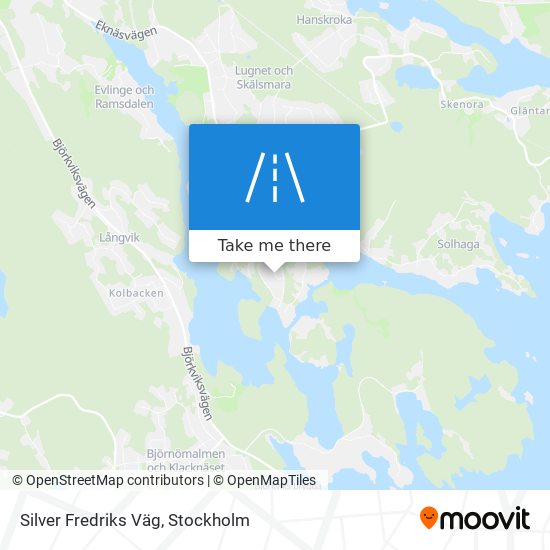 Silver Fredriks Väg map