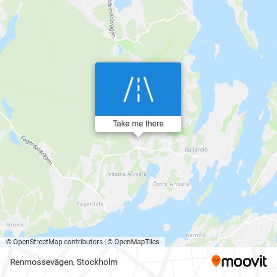 Renmossevägen map