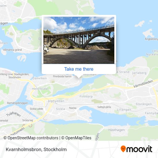 Kvarnholmsbron map