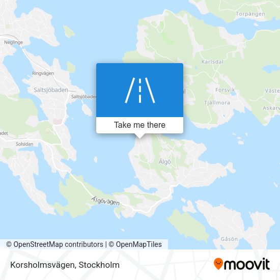 Korsholmsvägen map