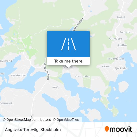 Ängsviks Torpväg map