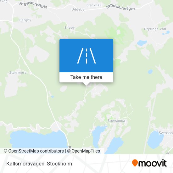 Källsmoravägen map