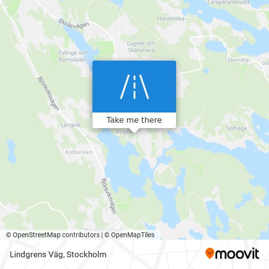 Lindgrens Väg map