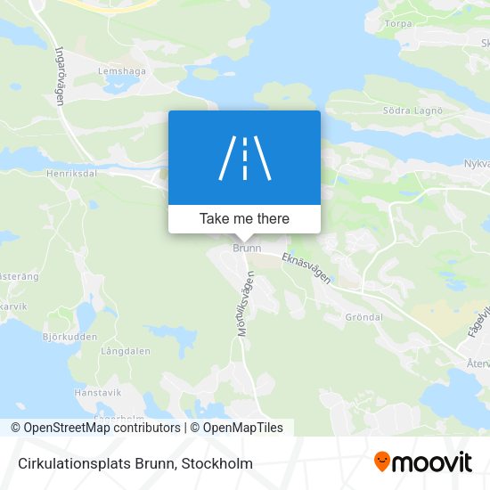 Cirkulationsplats Brunn map
