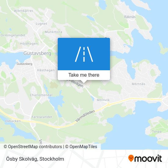 Ösby Skolväg map