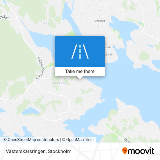 Västerskärsringen map