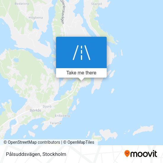 Pålsuddsvägen map