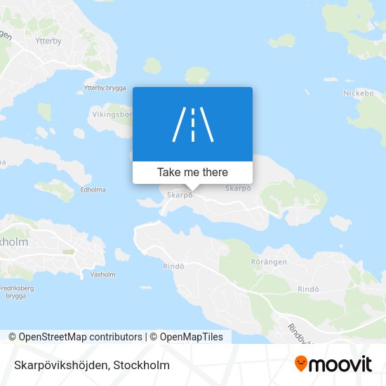 Skarpövikshöjden map