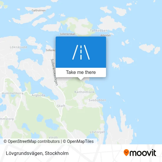 Lövgrundsvägen map