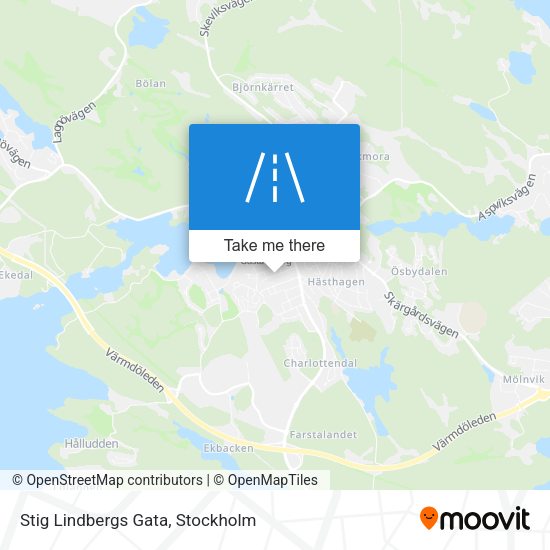 Stig Lindbergs Gata map
