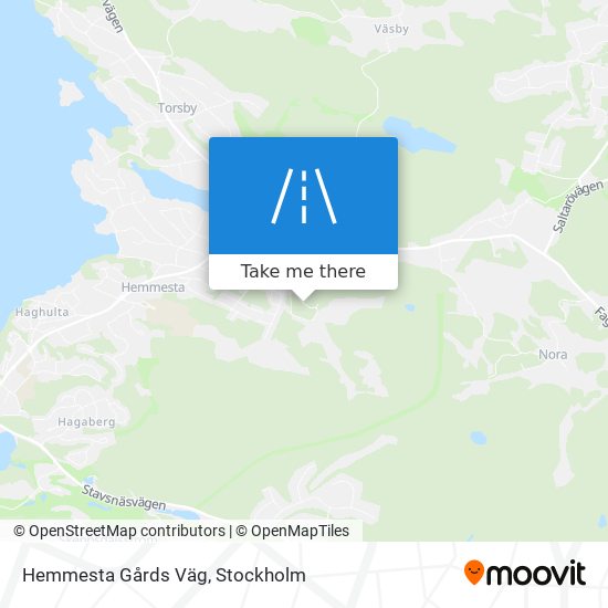 Hemmesta Gårds Väg map