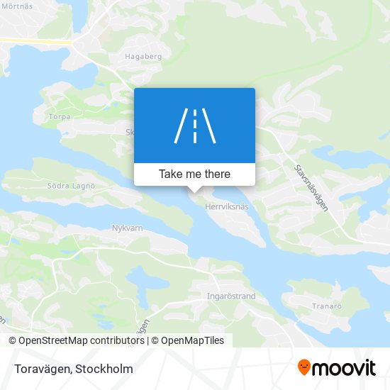 Toravägen map