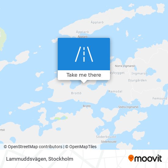 Lammuddsvägen map