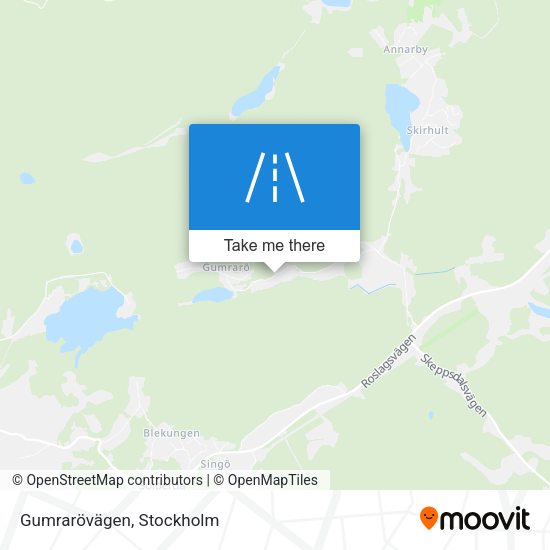 Gumrarövägen map