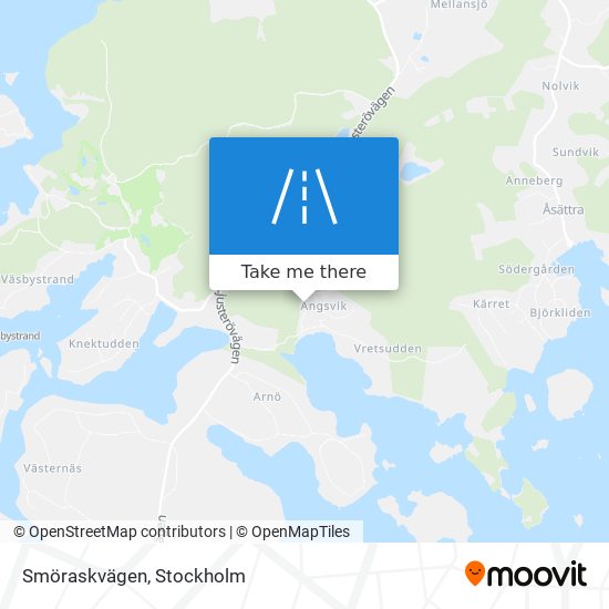 Smöraskvägen map