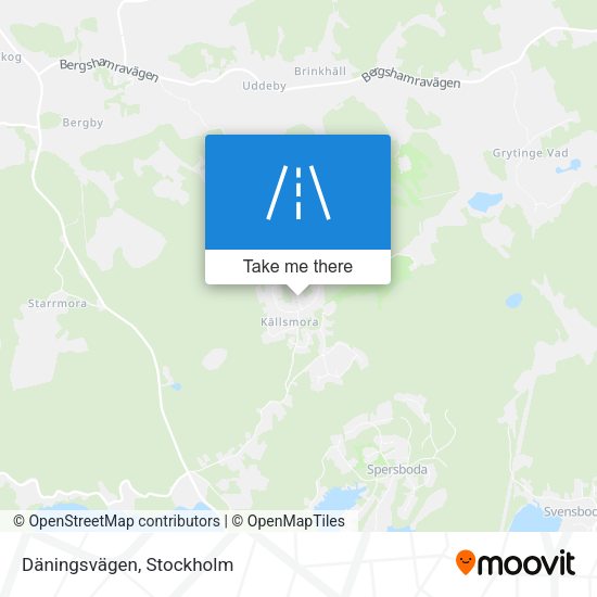 Däningsvägen map