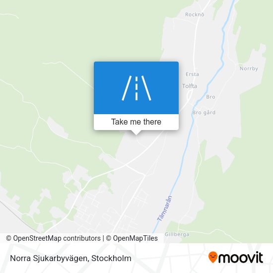 Norra Sjukarbyvägen map