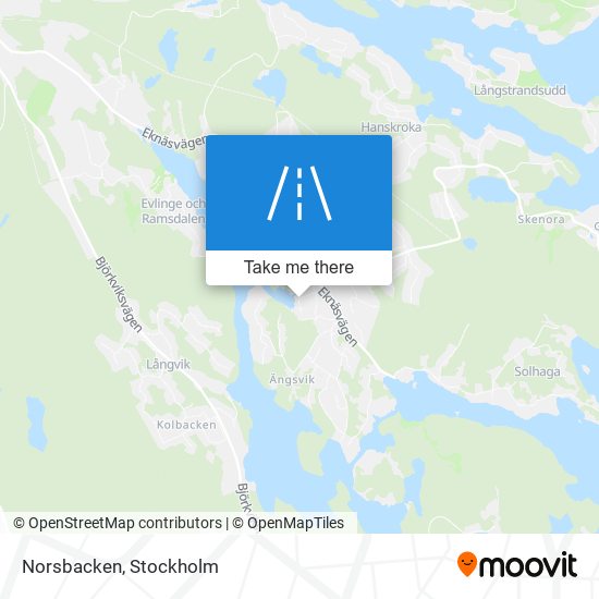 Norsbacken map