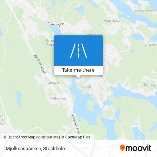 Mjölknäsbacken map