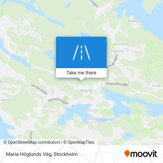 Maria Höglunds Väg map