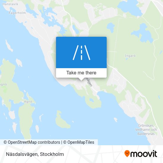 Näsdalsvägen map