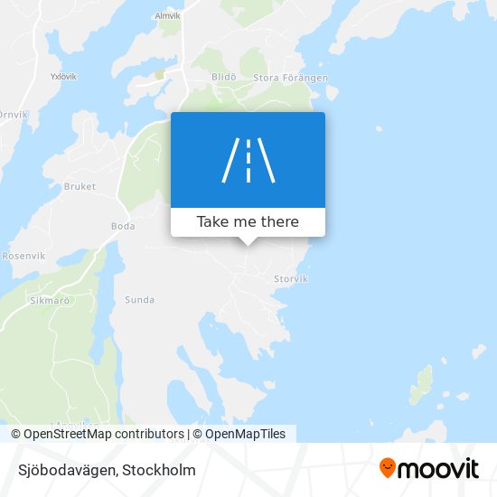 Sjöbodavägen map