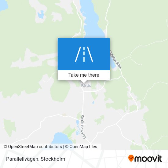 Parallellvägen map